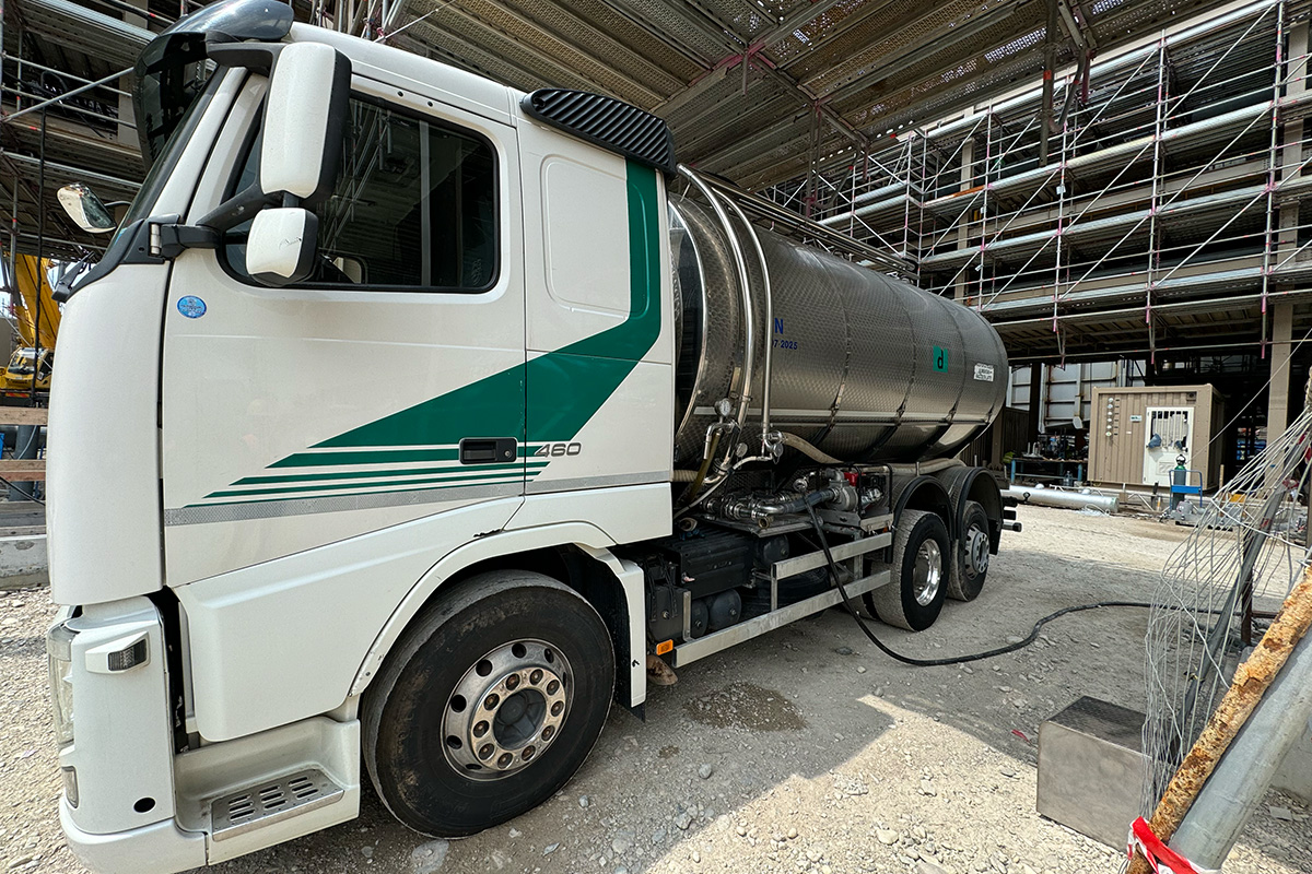 Trasporto e fornitura acqua cantieri edili - Autotrasporti Marangon Venezia